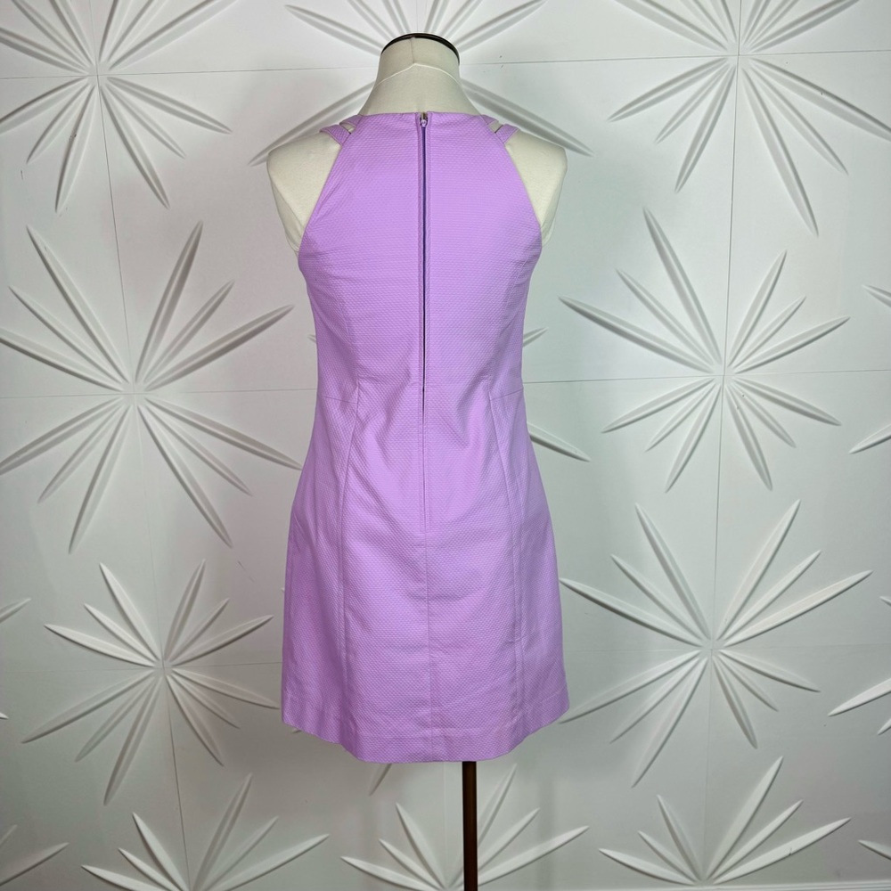 Lilly Pulitzer Pearl Stretch Shift Dress in Lilac Freesia - Picture 11 of 15